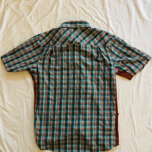 MEN’S LIGHTWEIGHT COLLARED SNAP-CLOSURE S/S LRG CLUB RIDE CYCLING  SHIRT (EUC) - Picture 4 of 6